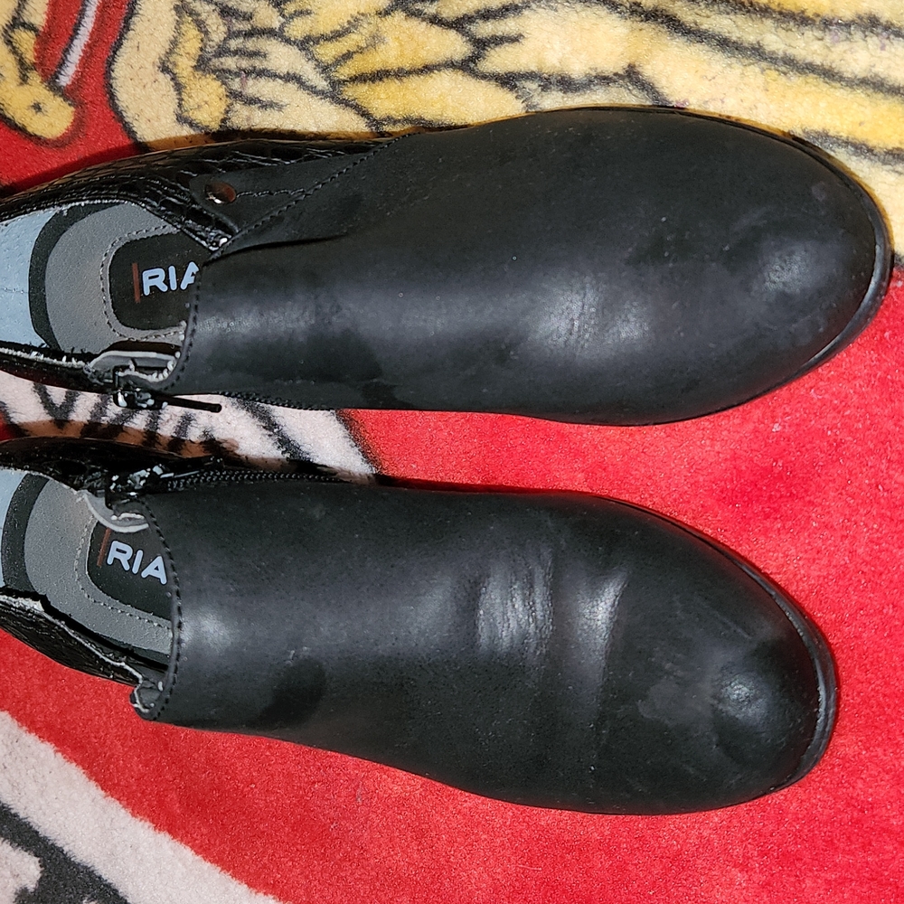 Black booties